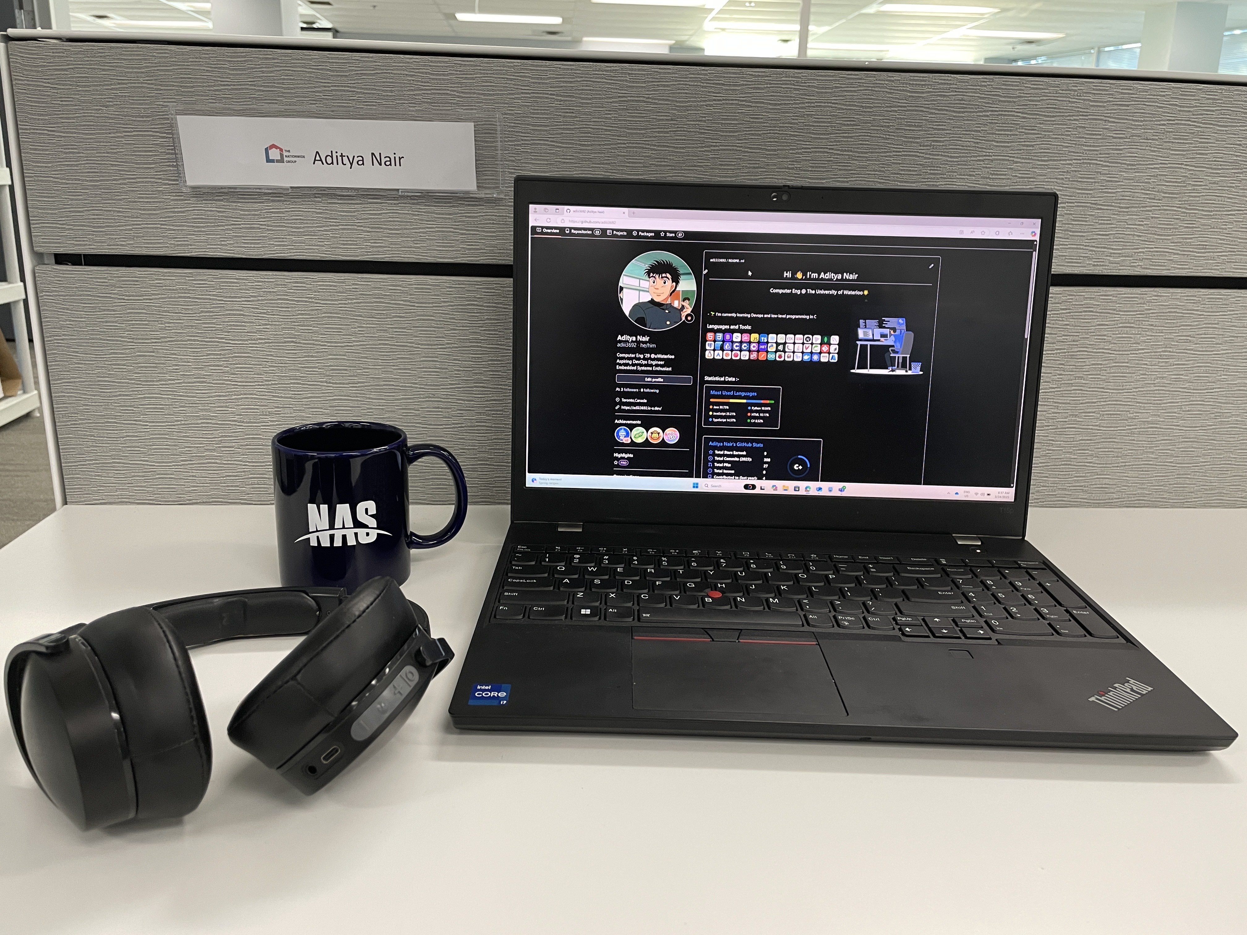 AD's Desk Namecard